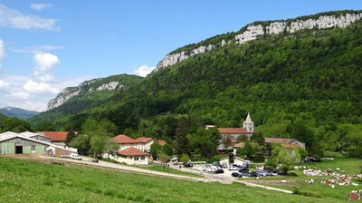 GAEC Lagrande à Léoncel contrefort du Vercors