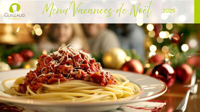 Menus des Vacances de Noël 2025