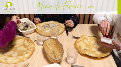 Menu de Février 2026